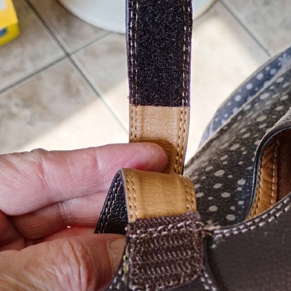 I Love Comfort Brown Leather Mary Jane Style 8.5 - Picture 7 of 9